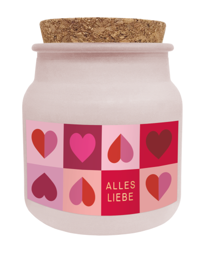 Wohlfühlkerze "Alles Liebe"