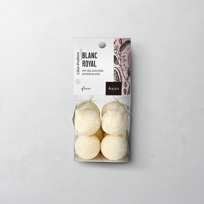 Likör-Pralinen Blanc Royal