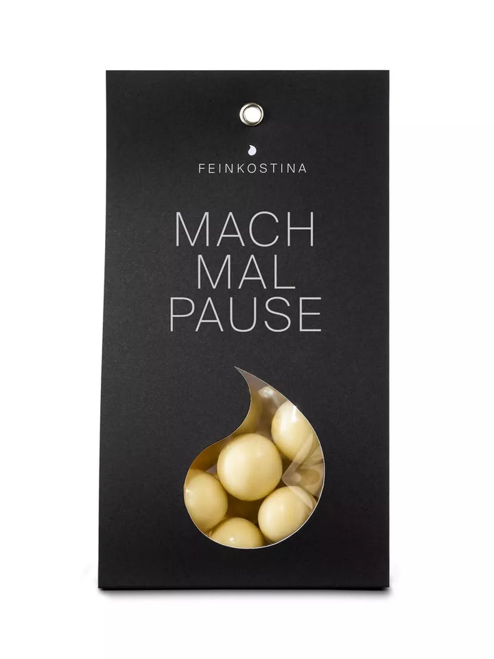 Mach mal Pause- Haselnuss Dragees mit weißer Schokolade