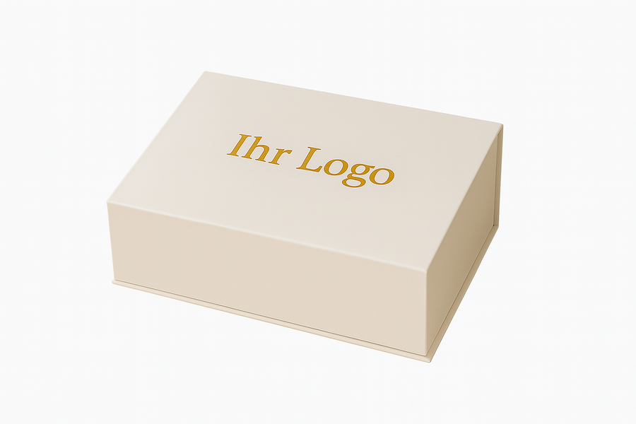 Magnetbox mit Firmenlogo