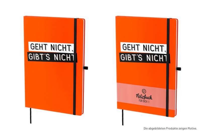 Notizbuch Geht nicht gibt's nicht -perfekt zur Prüfung, zum neuen Job oder anderen Gelegenheiten