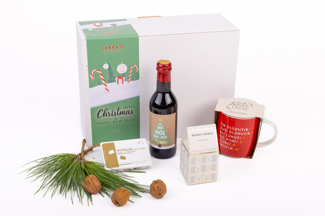 Weihnachts-Geschenkbox "Most wonderful time of the year"