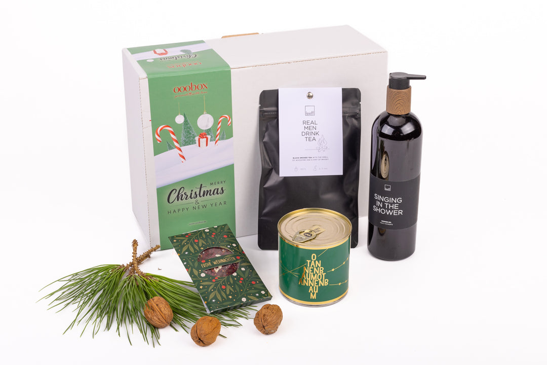 Weihnachts-Geschenkbox "Männer-Weihnacht (alkoholfrei)"