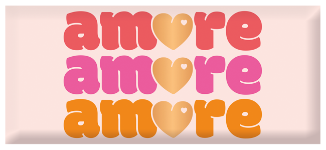 Mini-Schokolade Amore