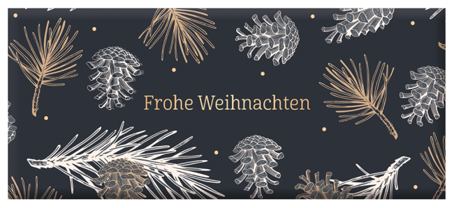 Schokolade "Frohe Weihnachten" - ooobox
