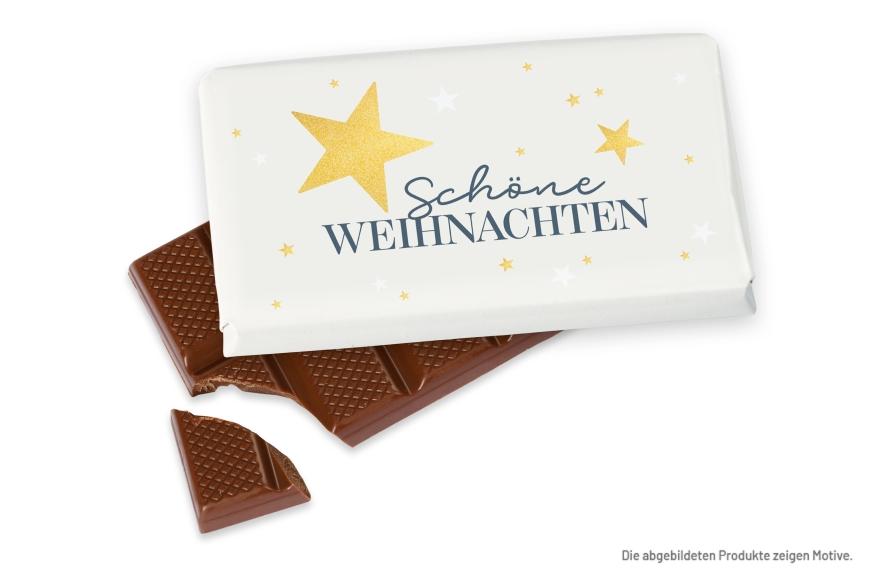 Mini-Schokolade "Schöne Weihnachten"