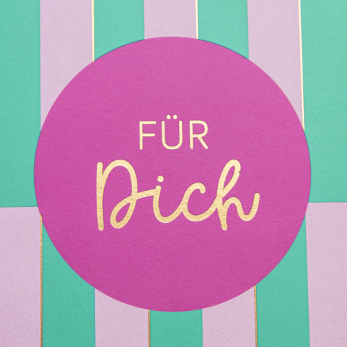 Schokolade "Für Dich"