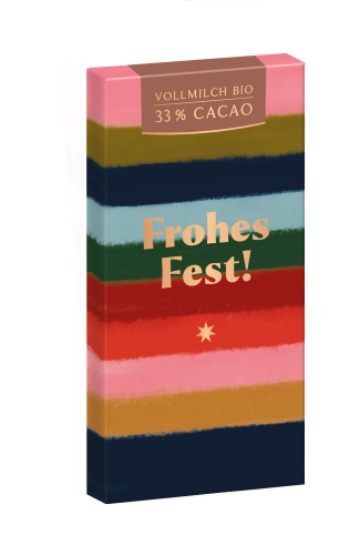 Premium Schokolade "Frohes Fest"