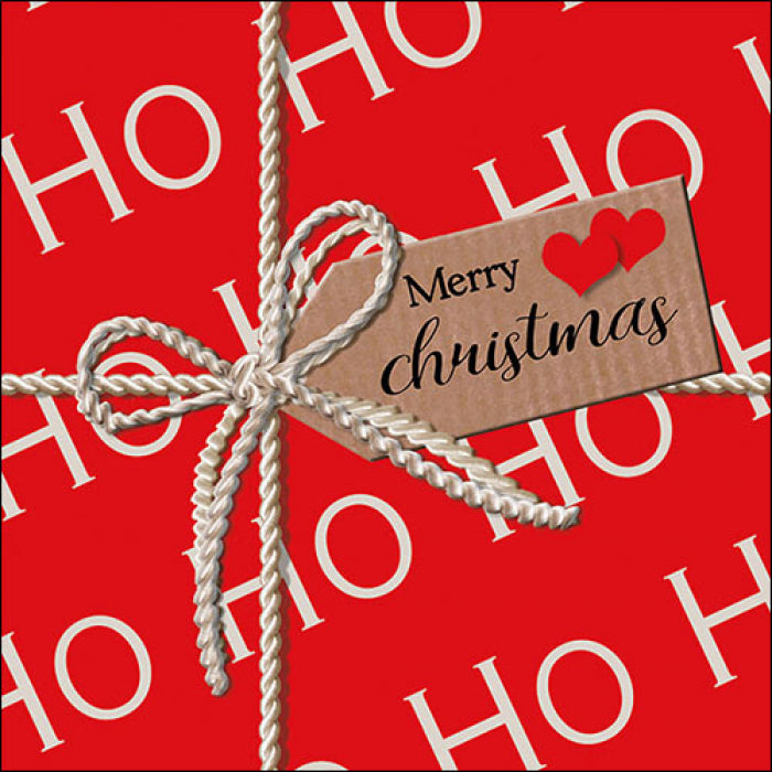 Servietten "Ho ho ho" - ooobox