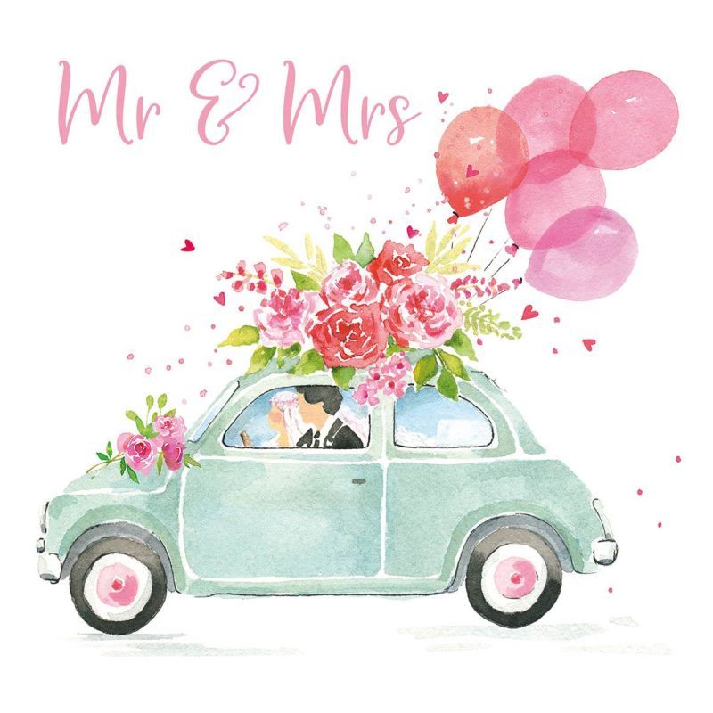 Servietten "Mr. & Mrs."