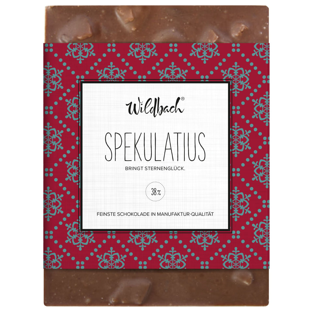Schokolade "Spekulatius" köstliche Weihnachtsschokolade im vintage Design