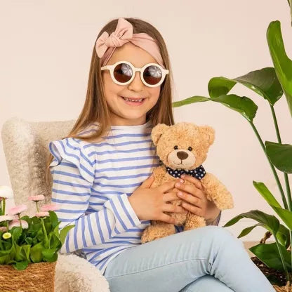 Kuschel-Teddy beige Stofftier