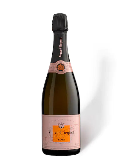 Champagner "Veuve Cliquot" Rosé 0,7l in Kühlbox von SMEG
