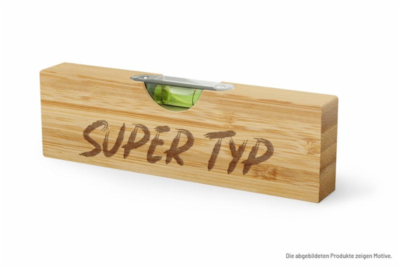Wasserwaage und Flaschenöffner Supertyp
