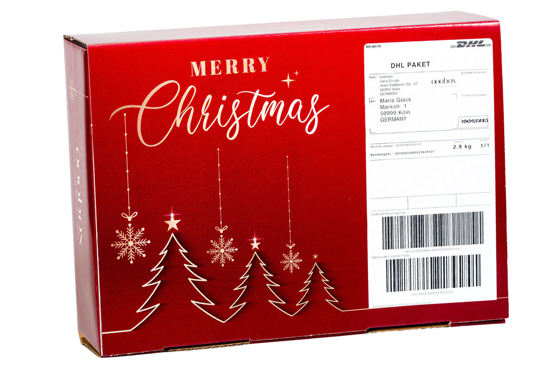 Weihnachstsgeschenk-Box "Glühwein XL"