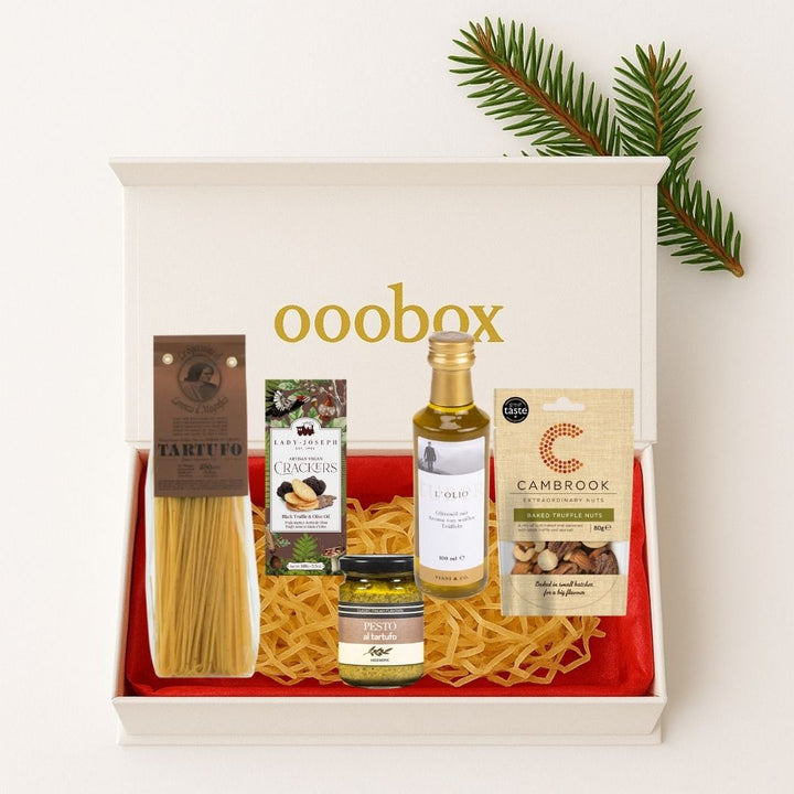 🎁 Geschenkbox „Trüffel Weihnacht“ – edles Firmen-Weihnachtsgeschenk & festliche Privatüberraschung