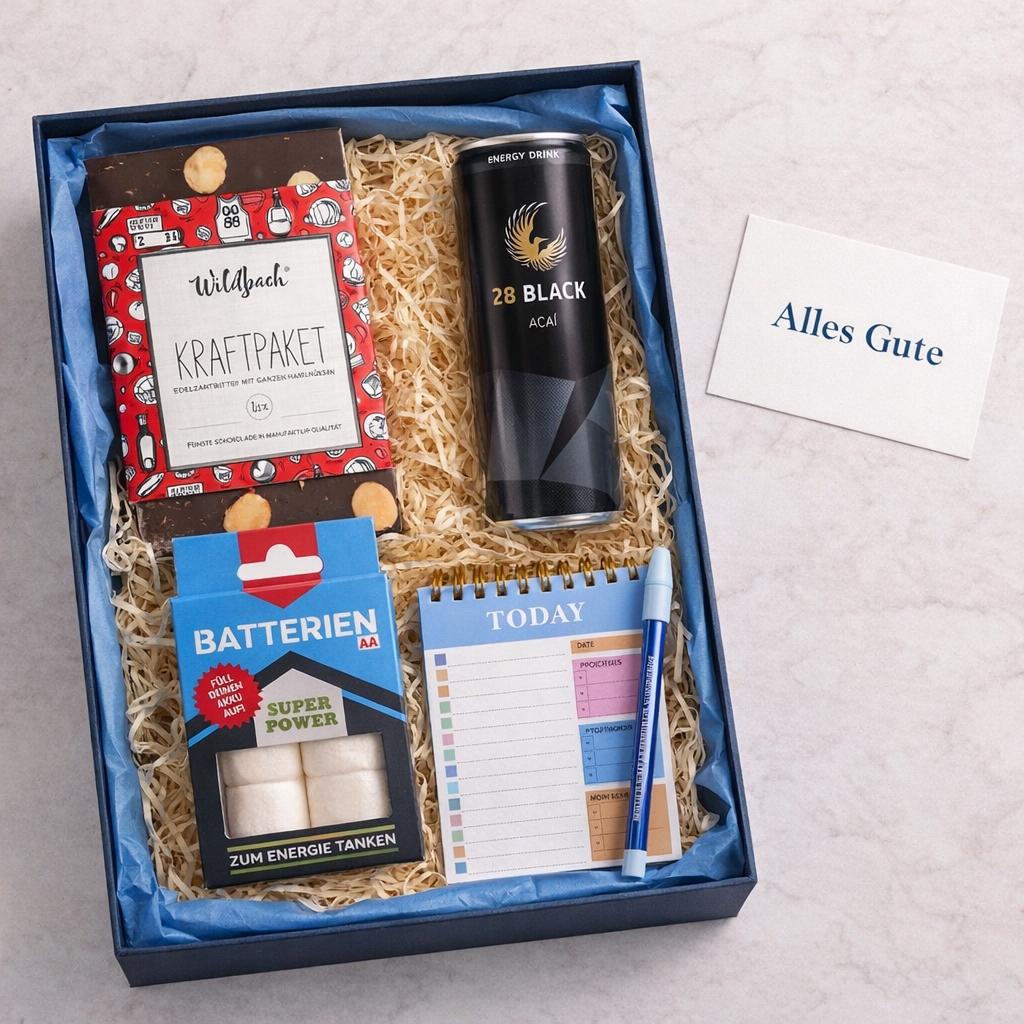 Onboarding Geschenkbox Welcome to the team