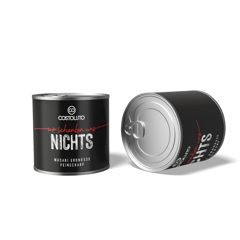Wasabi Erdnüsse "Wir schenken uns nichts"