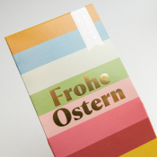 Frohe Ostern Fruchtgummi Herzen
