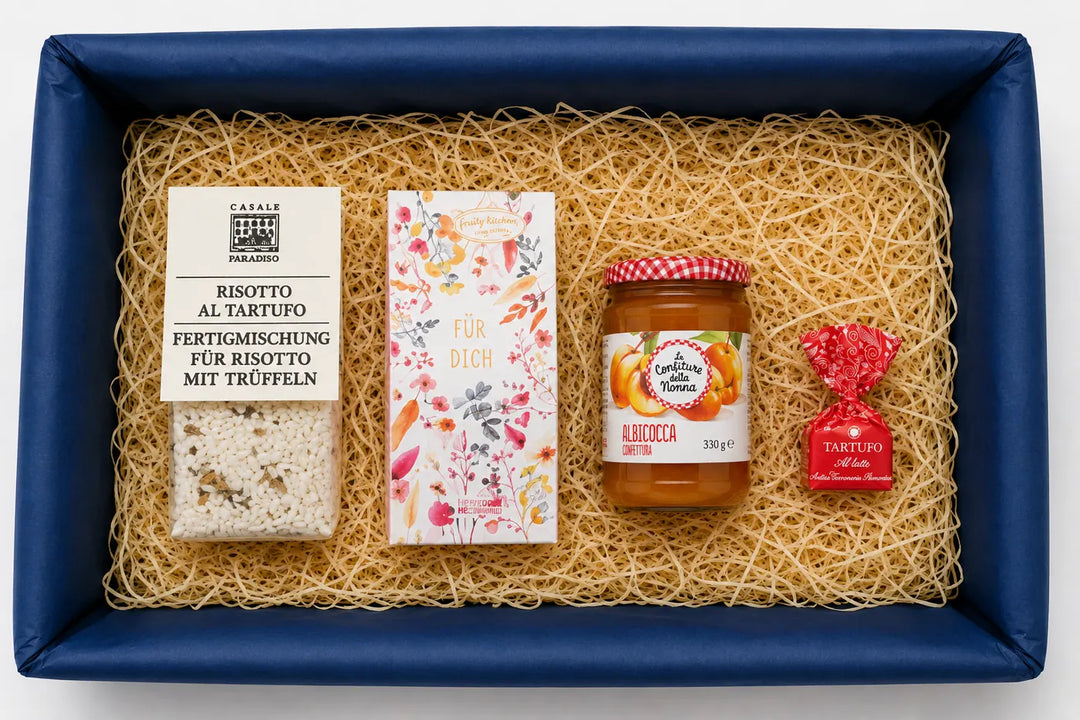 Geschenkbox „Kleiner Gruß“ – Delikatessen-Geschenk für liebe Botschaften