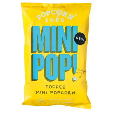 Mini Popcorn Toffee