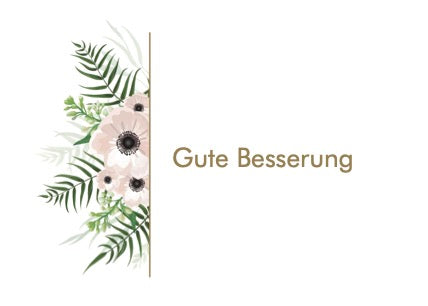 Grußkarte Gute Besserung - ooobox