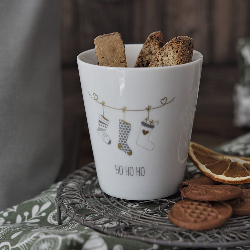 becher "weihnachts-socken"