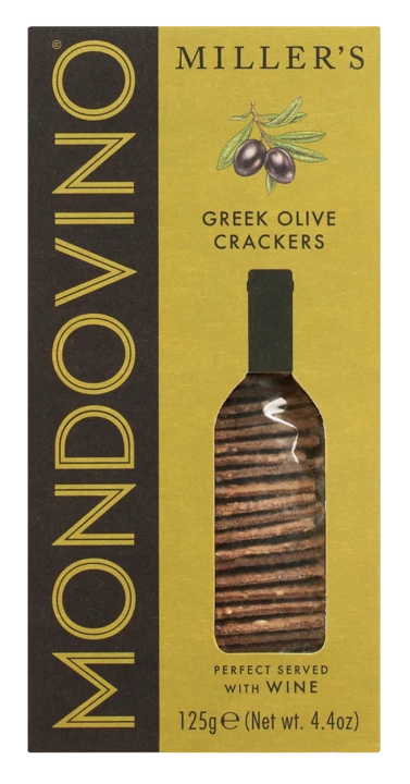 cracker mit griechischen oliven mondovino